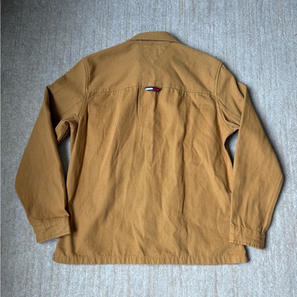 Tommy Hilfigurer Men’s Jacket Size M Over Coat Barn Coat Streetwear Chore Fall - Picture 12 of 13